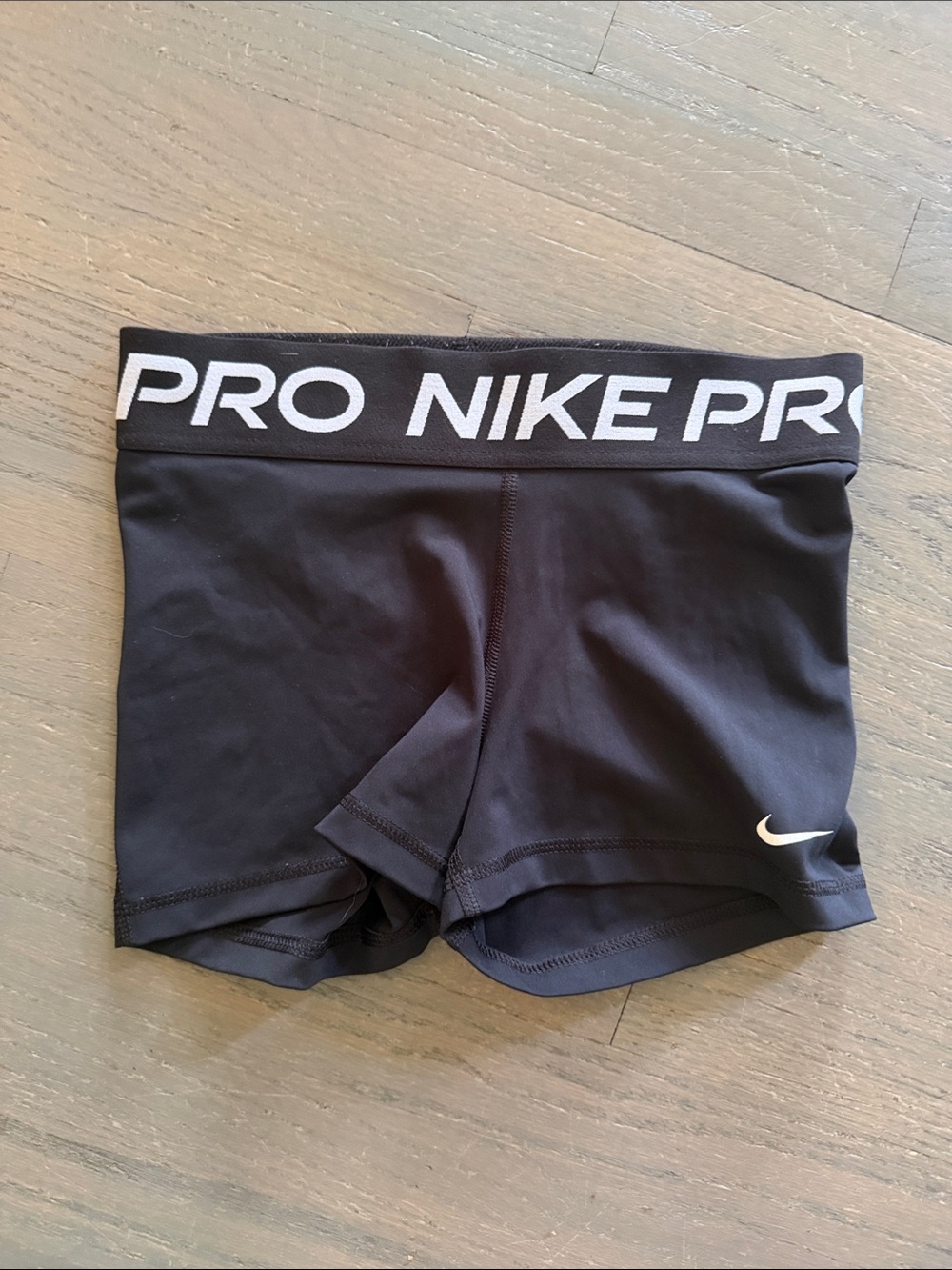 Nike Black & White Pro Compression Shorts